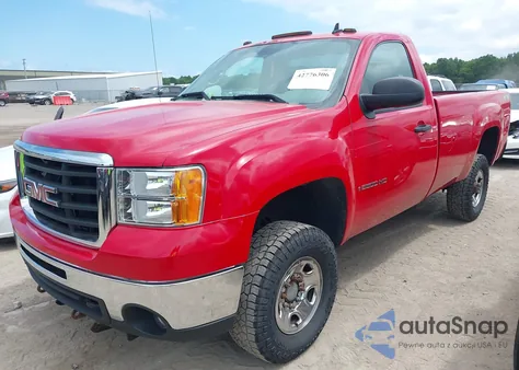 2009 GMC Sierra 2500Hd Work Truck from USA, damaged, VIN 1GTHK44K59F171532